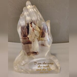 Praying Hands Resin Cast Collectible